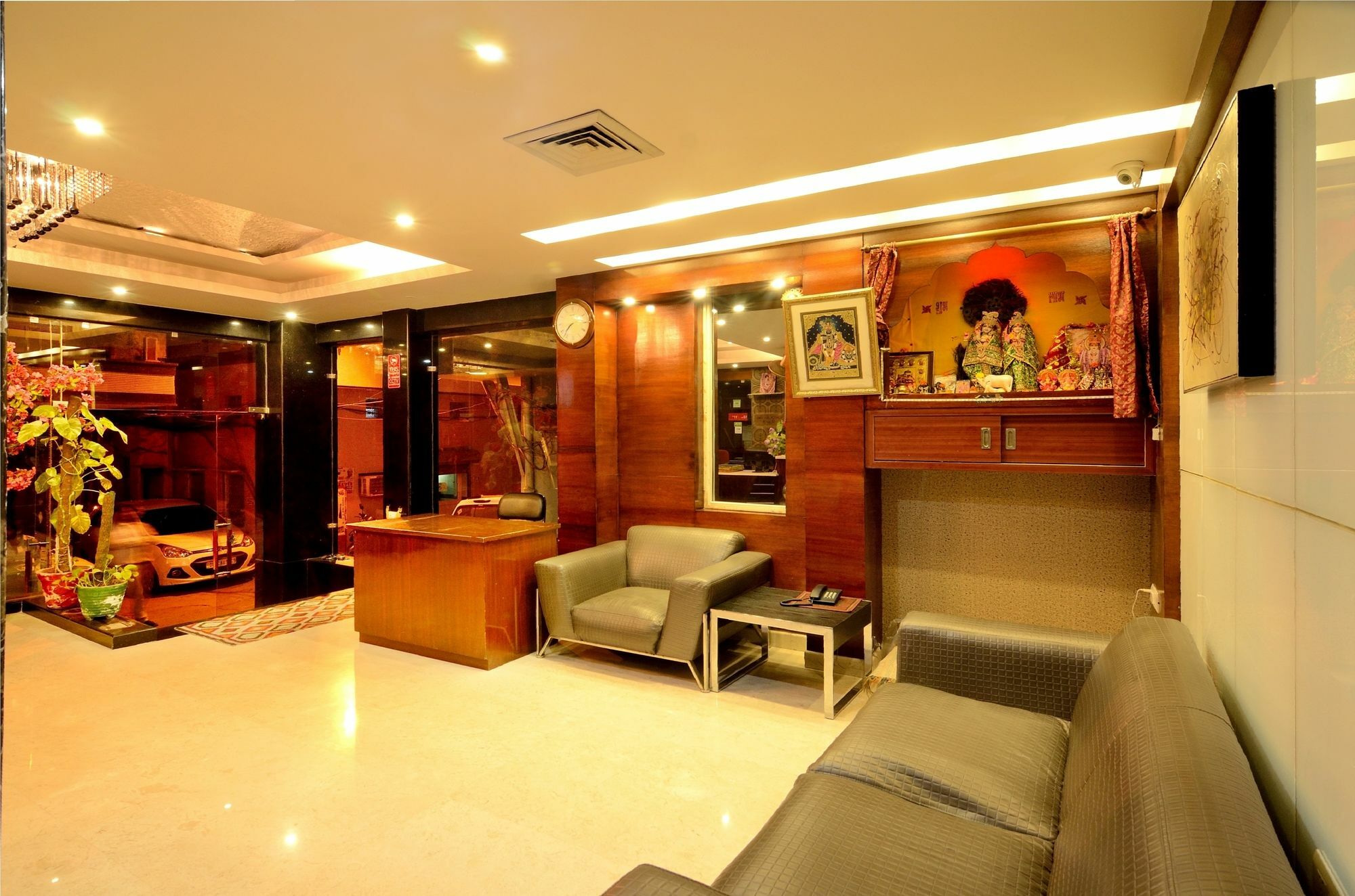Omega Residency Hotel New Delhi Buitenkant foto