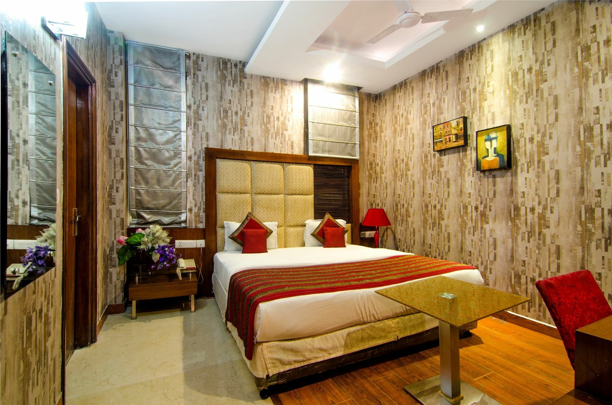 Omega Residency Hotel New Delhi Buitenkant foto