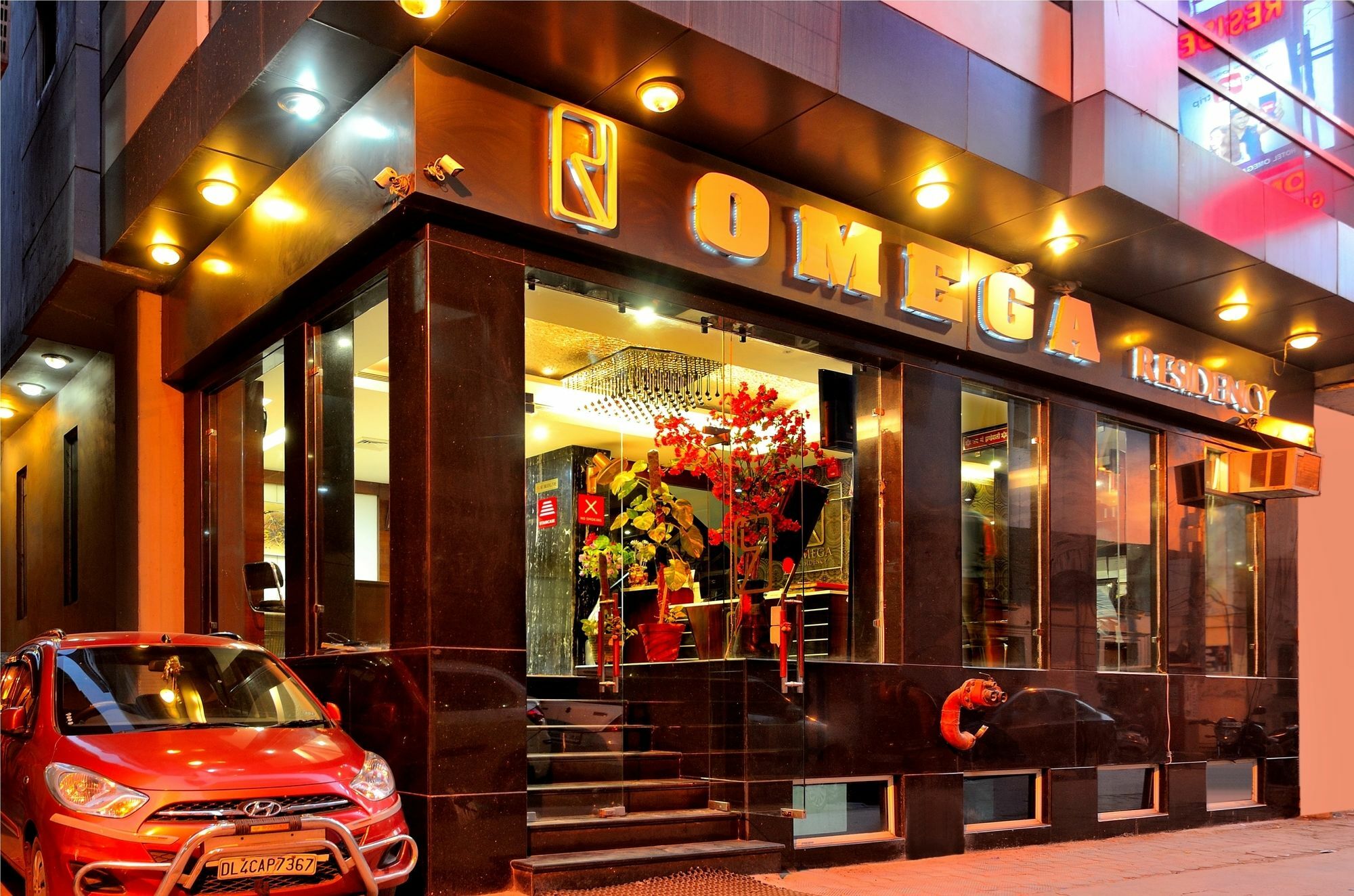 Omega Residency Hotel New Delhi Buitenkant foto